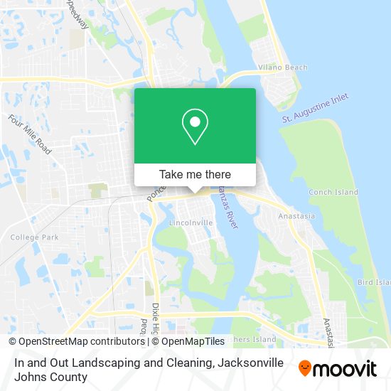 In and Out Landscaping and Cleaning map