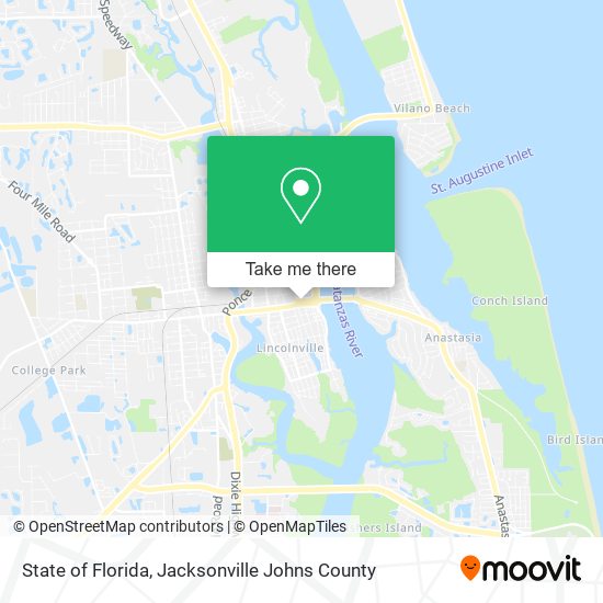 State of Florida map
