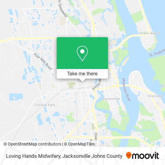 Loving Hands Midwifery map