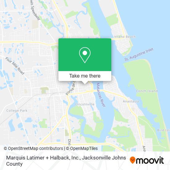 Marquis Latimer + Halback, Inc. map