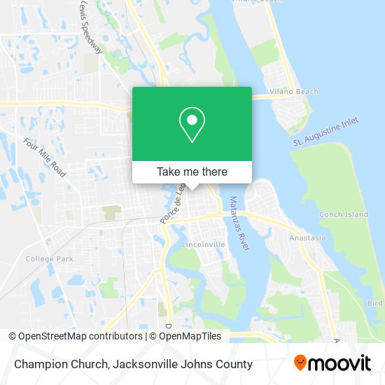 Mapa de Champion Church