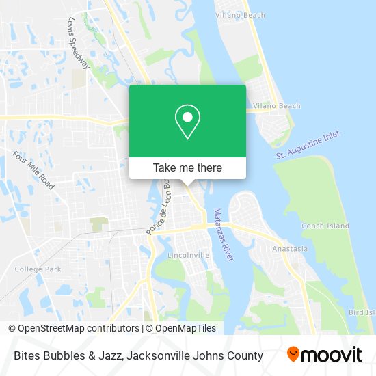 Mapa de Bites Bubbles & Jazz
