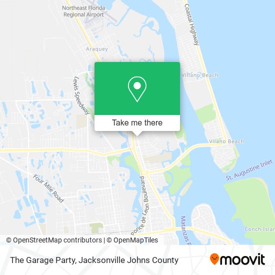 The Garage Party map
