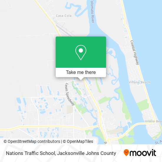Mapa de Nations Traffic School
