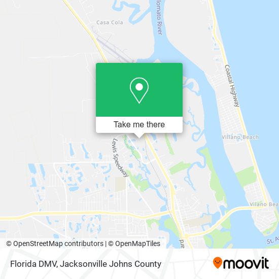 Florida DMV map