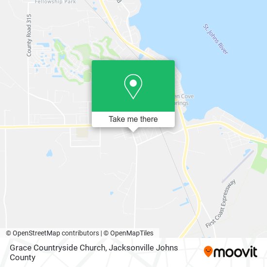 Grace Countryside Church map