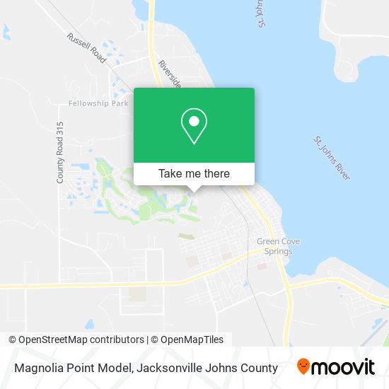 Magnolia Point Model map