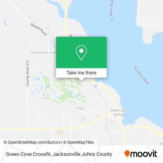 Mapa de Green Cove Crossfit