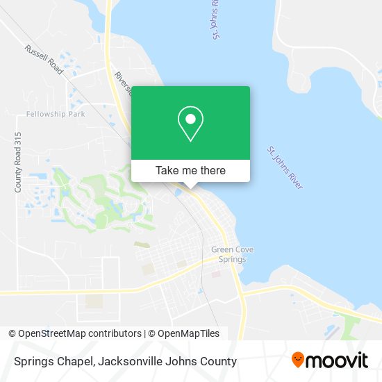 Mapa de Springs Chapel