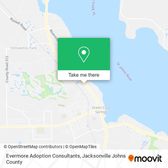 Evermore Adoption Consultants map