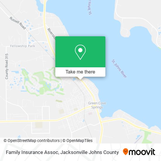 Family Insurance Assoc map