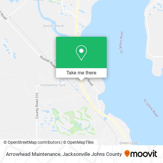 Arrowhead Maintenance map