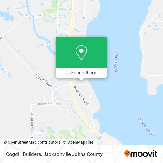 Cogdill Builders map