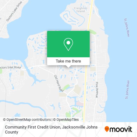 Mapa de Community First Credit Union