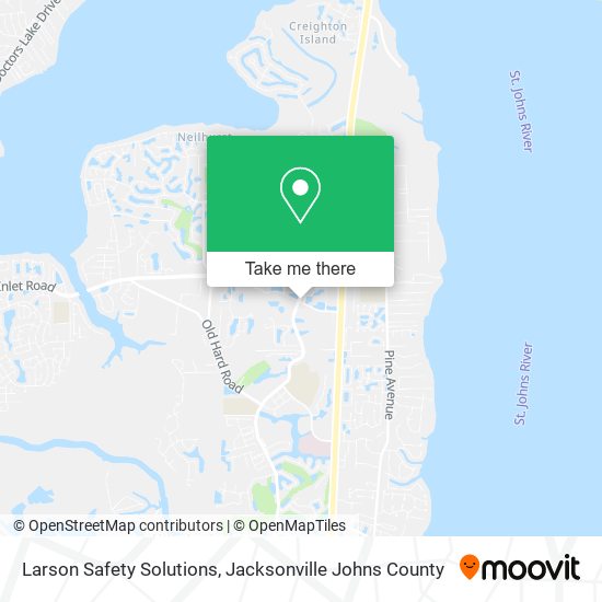 Mapa de Larson Safety Solutions