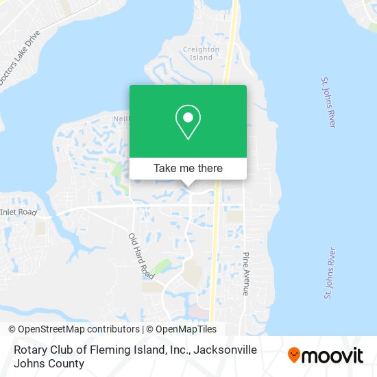 Rotary Club of Fleming Island, Inc. map