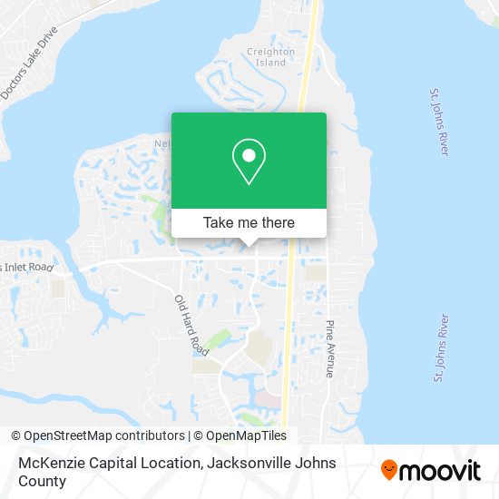 McKenzie Capital Location map