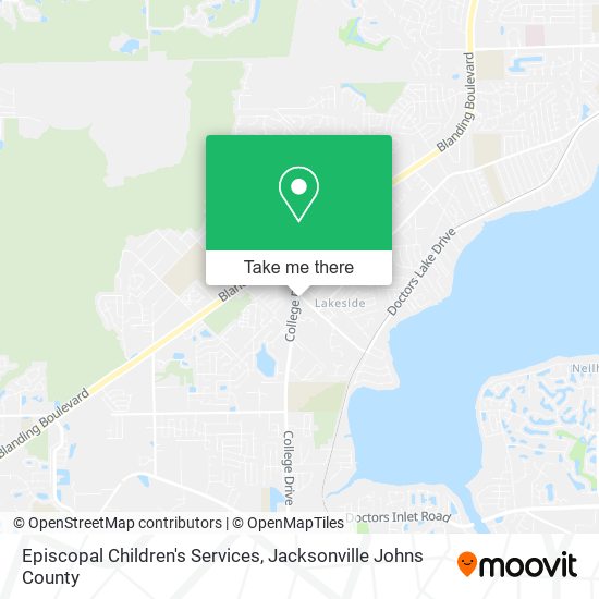 Episcopal Children's Services map
