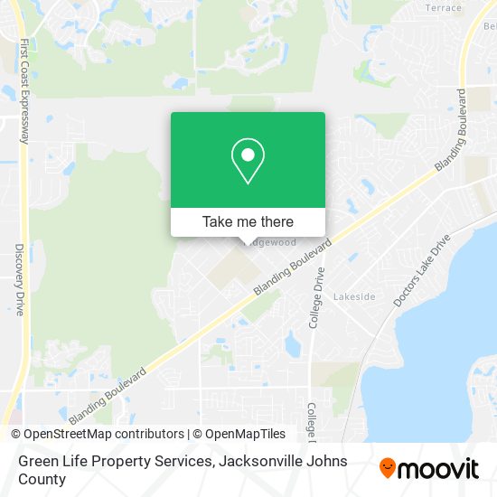 Green Life Property Services map