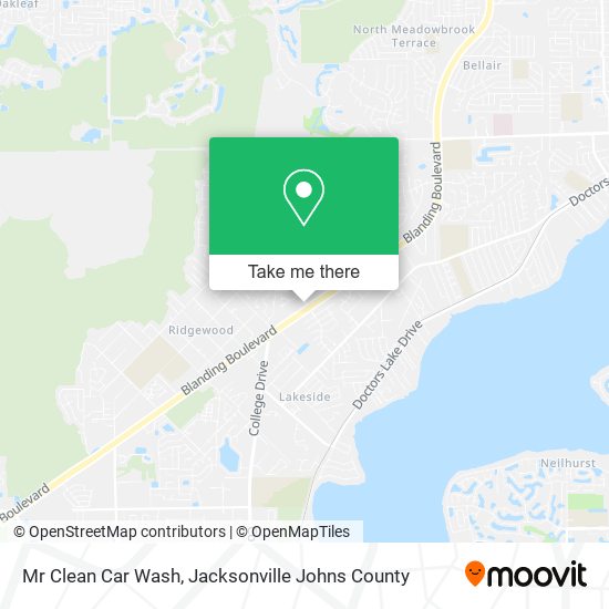 Mr Clean Car Wash map