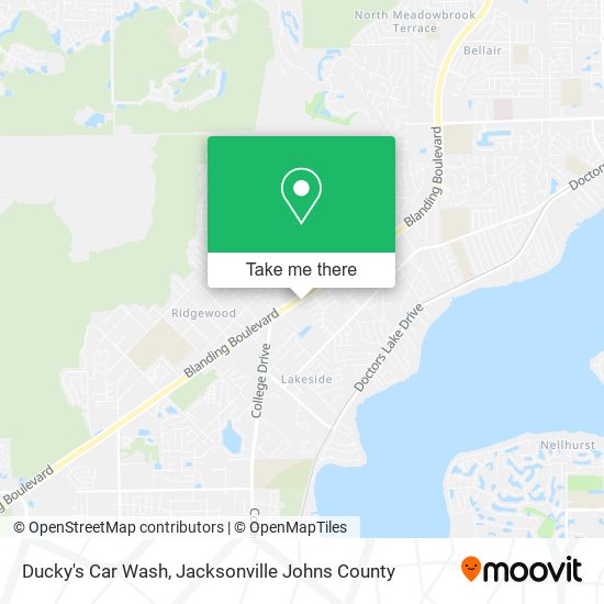 Ducky's Car Wash map