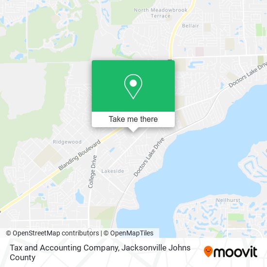 Mapa de Tax and Accounting Company