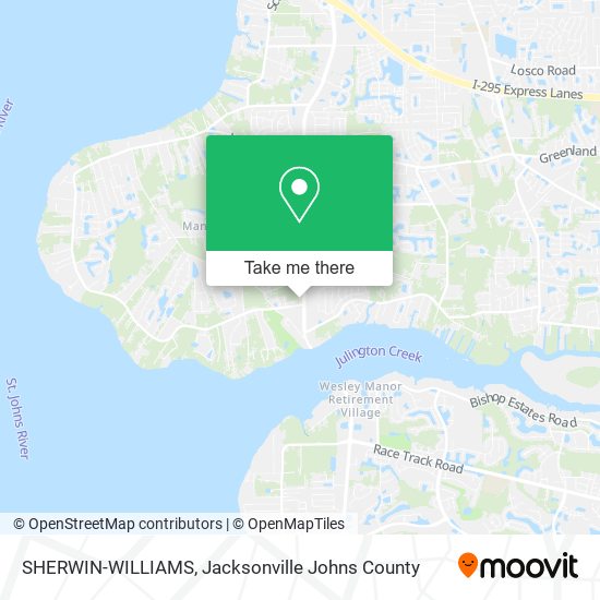 SHERWIN-WILLIAMS map