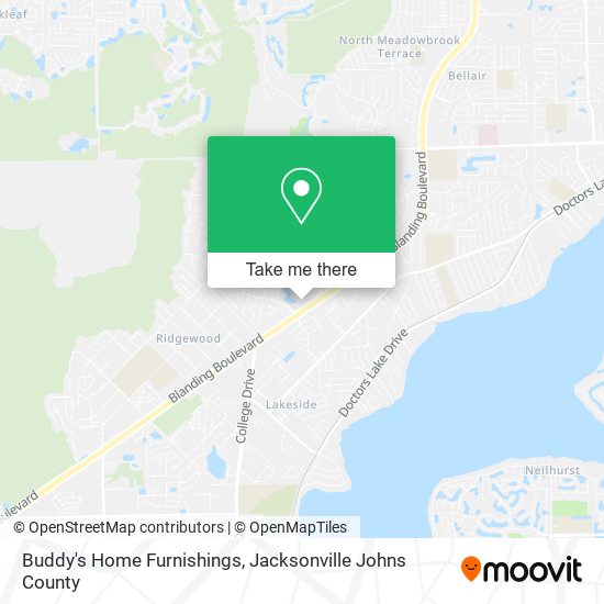 Buddy's Home Furnishings map