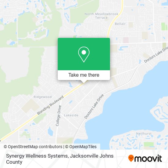 Synergy Wellness Systems map