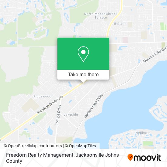 Freedom Realty Management map