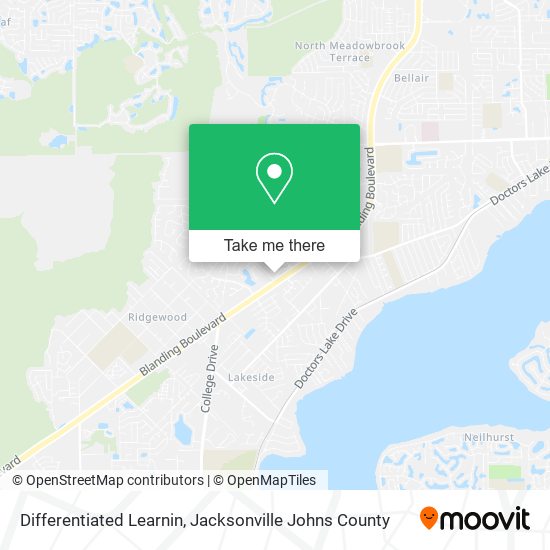 Differentiated Learnin map