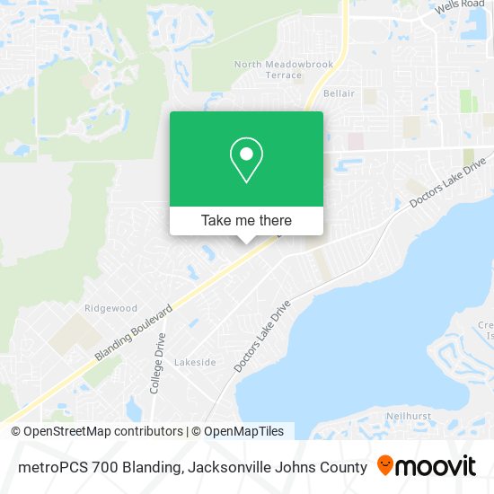 metroPCS 700 Blanding map