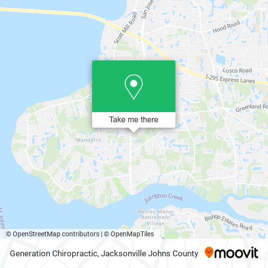 Generation Chiropractic map