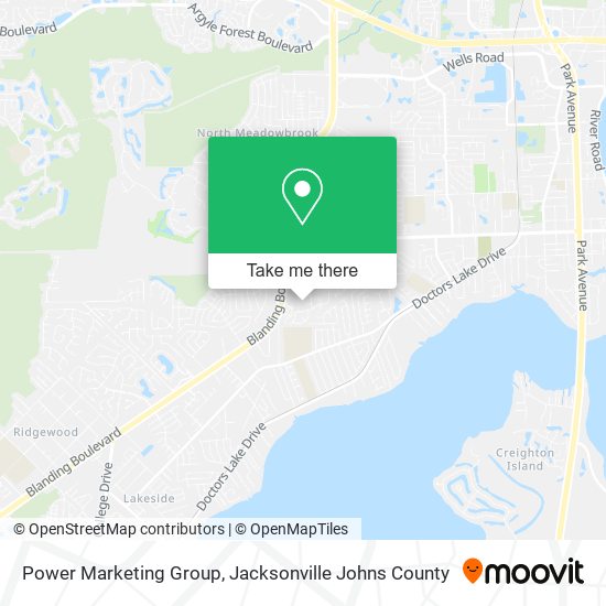 Power Marketing Group map