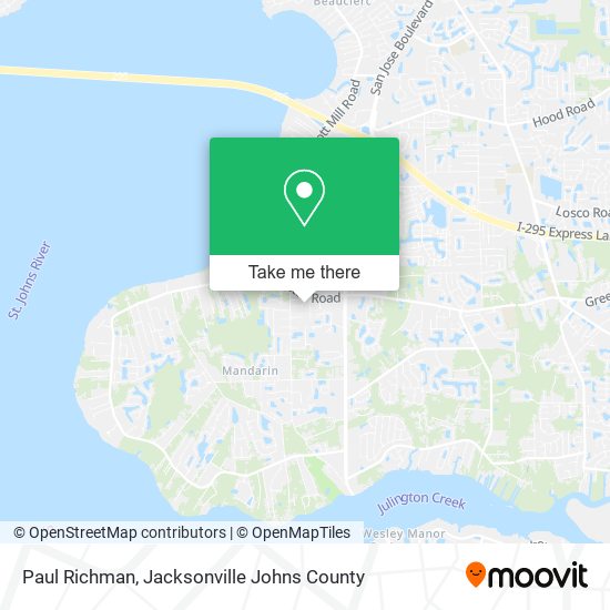 Paul Richman map
