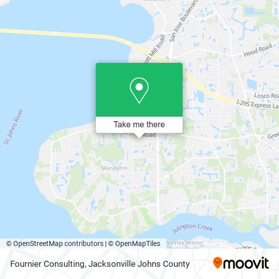 Fournier Consulting map