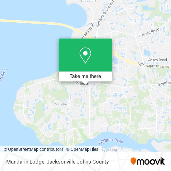 Mapa de Mandarin Lodge