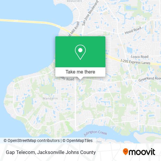 Gap Telecom map