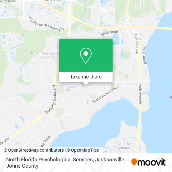 North Florida Psychological Services map