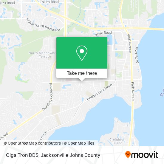 Olga Tron DDS map