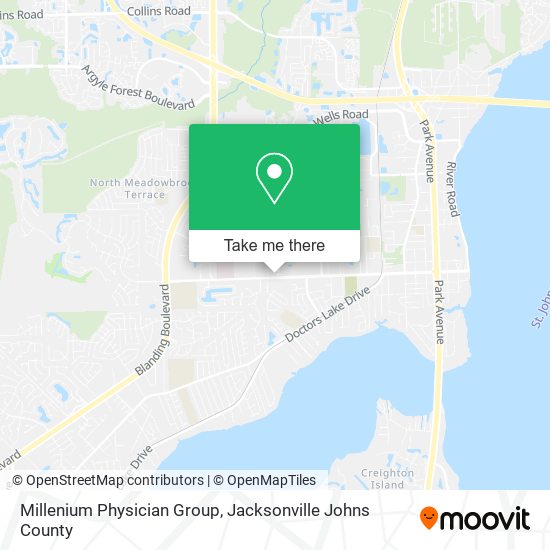Mapa de Millenium Physician Group