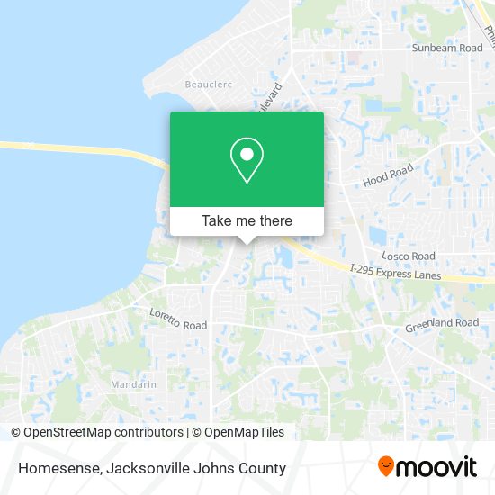 Homesense map