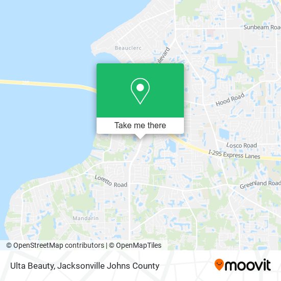 Ulta Beauty map