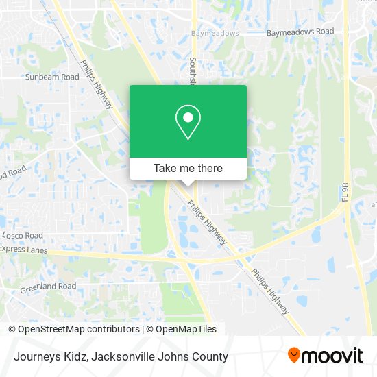 Journeys Kidz map