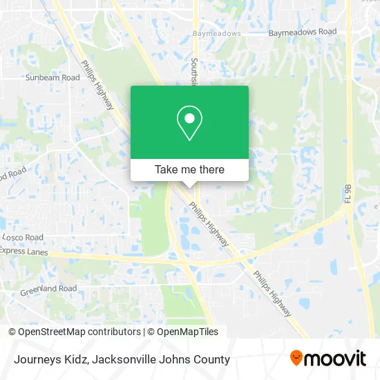 Journeys Kidz map