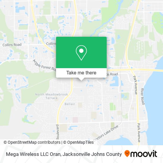 Mega Wireless LLC Oran map