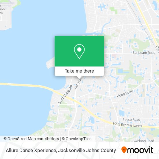Allure Dance Xperience map