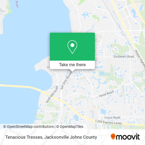 Tenacious Tresses map