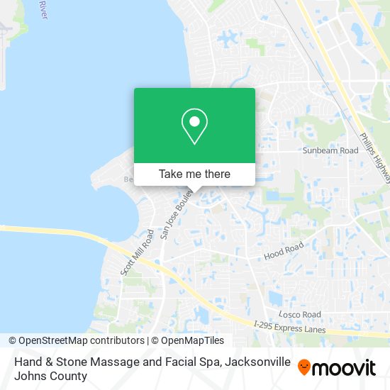 Hand & Stone Massage and Facial Spa map