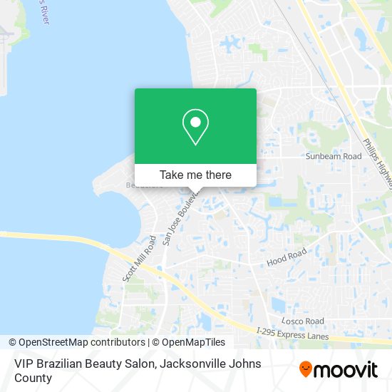 VIP Brazilian Beauty Salon map